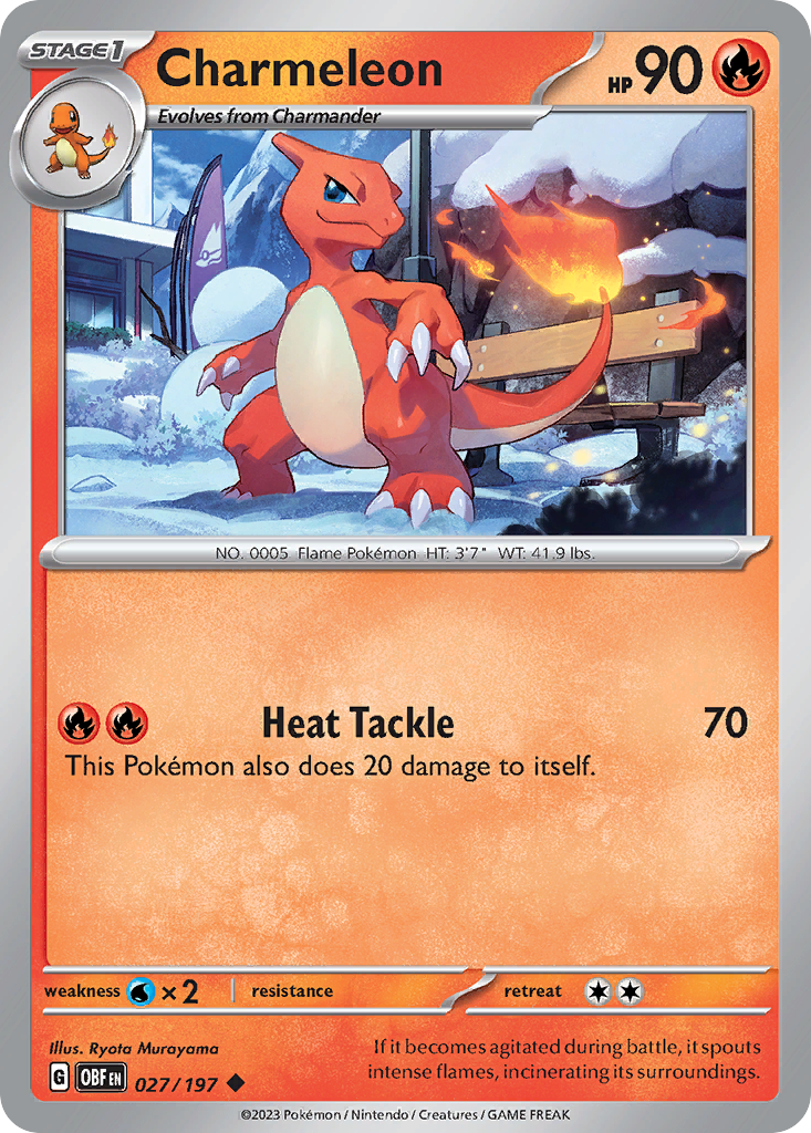 Charmeleon card