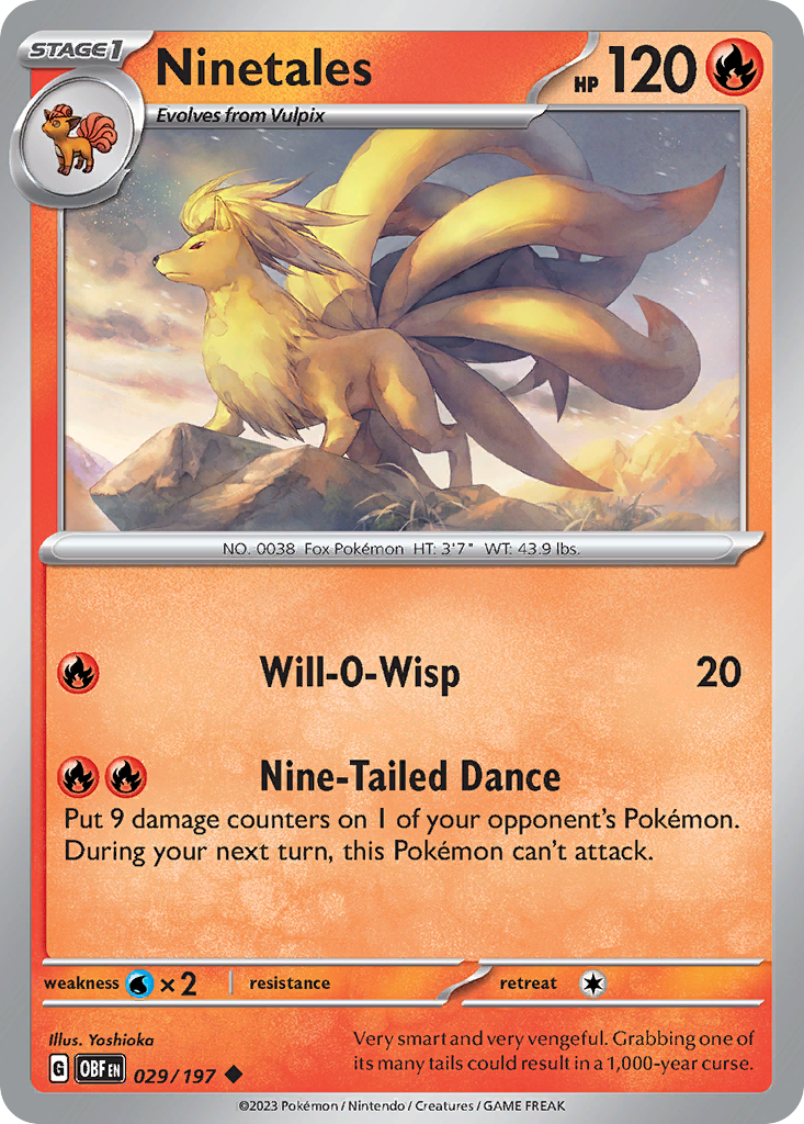 Ninetales card