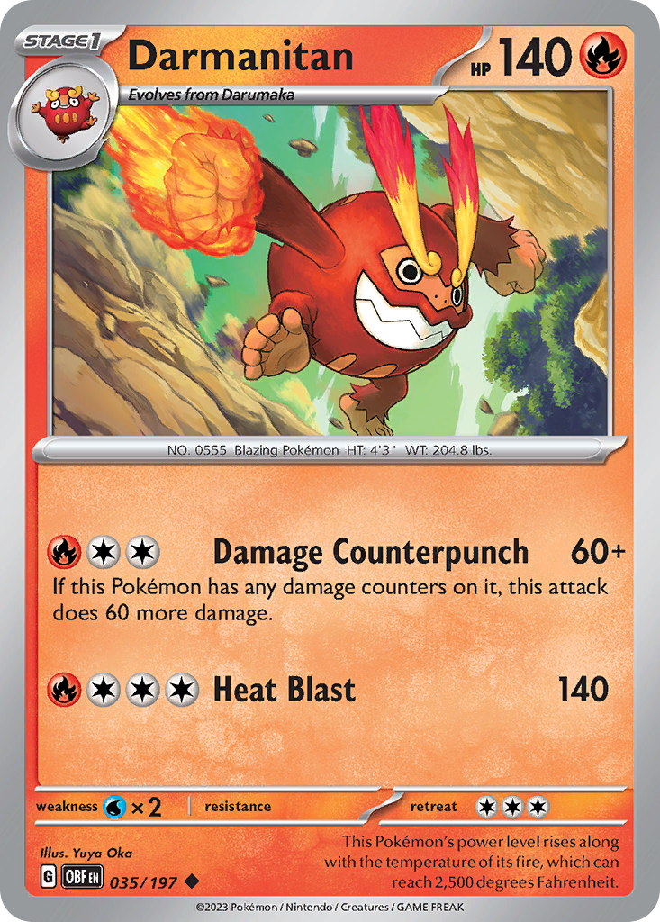 Darmanitan card