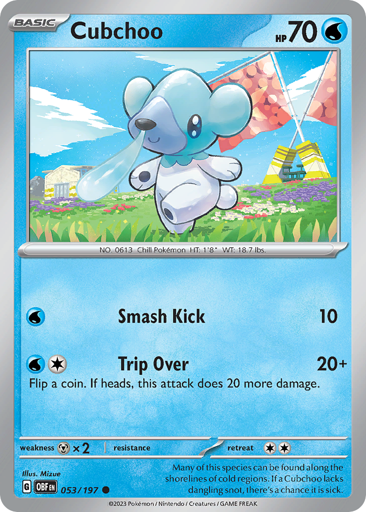 Cubchoo card