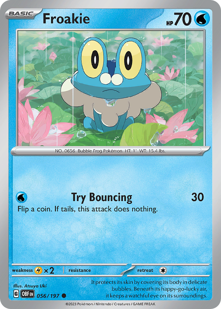 Froakie card