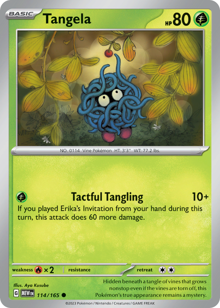 Tangela card