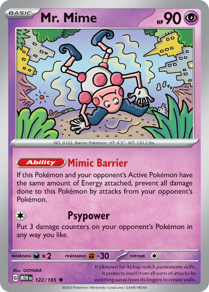 Mr. Mime card