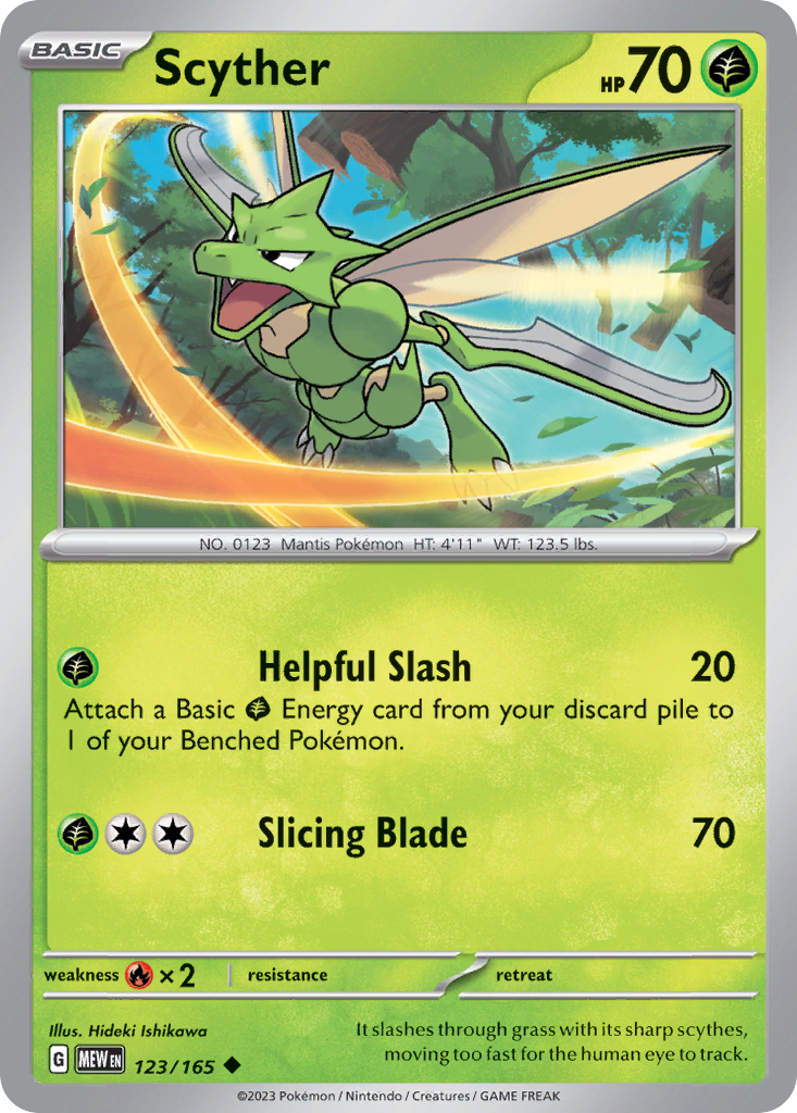 Scyther card