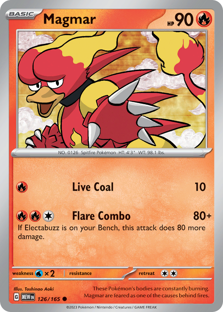 Magmar card