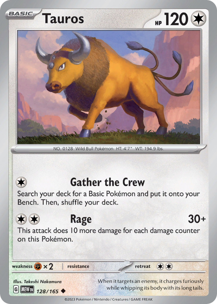 Tauros card