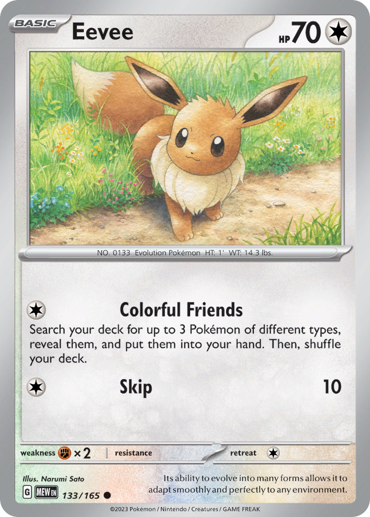 Eevee card