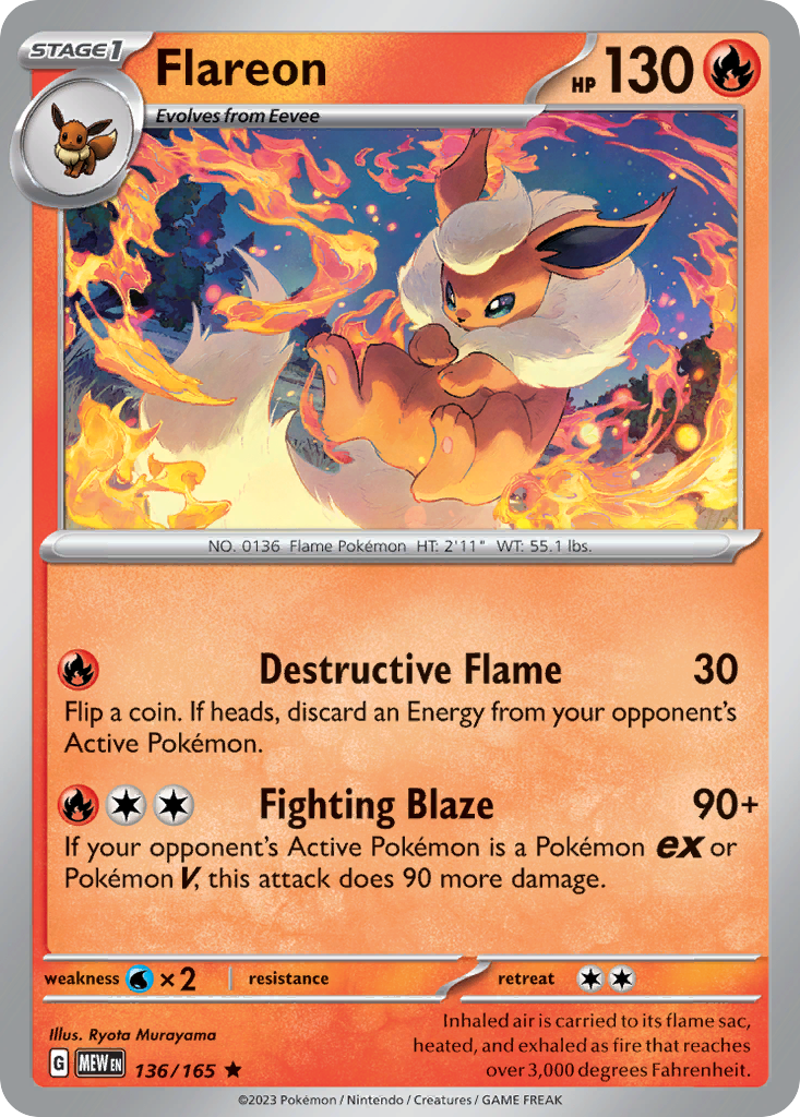 Flareon card