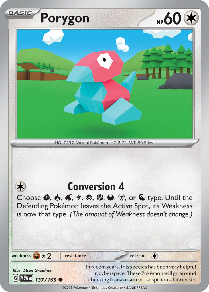 Porygon card