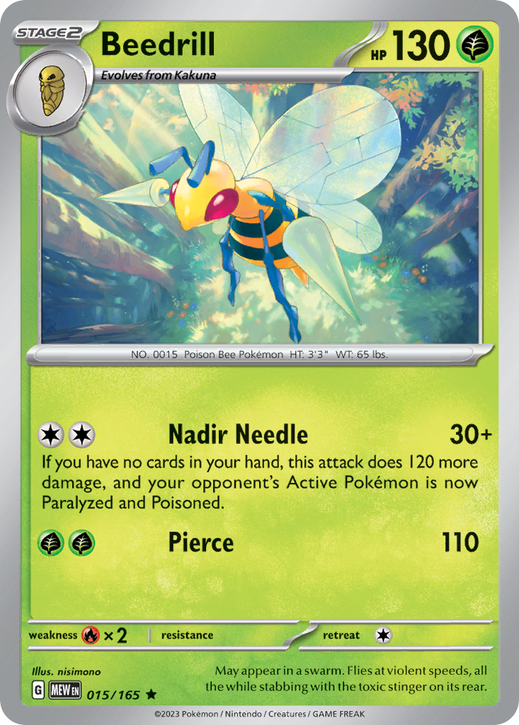 Beedrill card