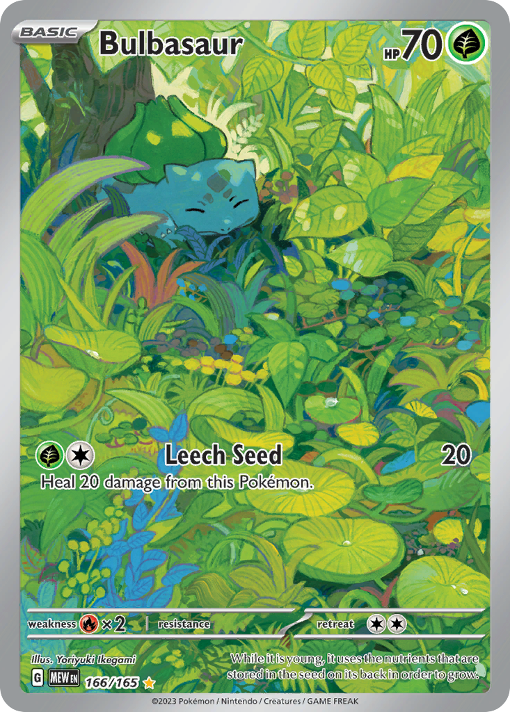 Bulbasaur card