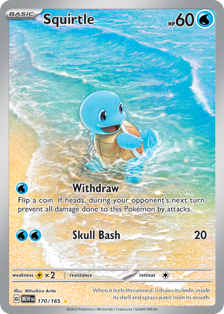 Squirtle card