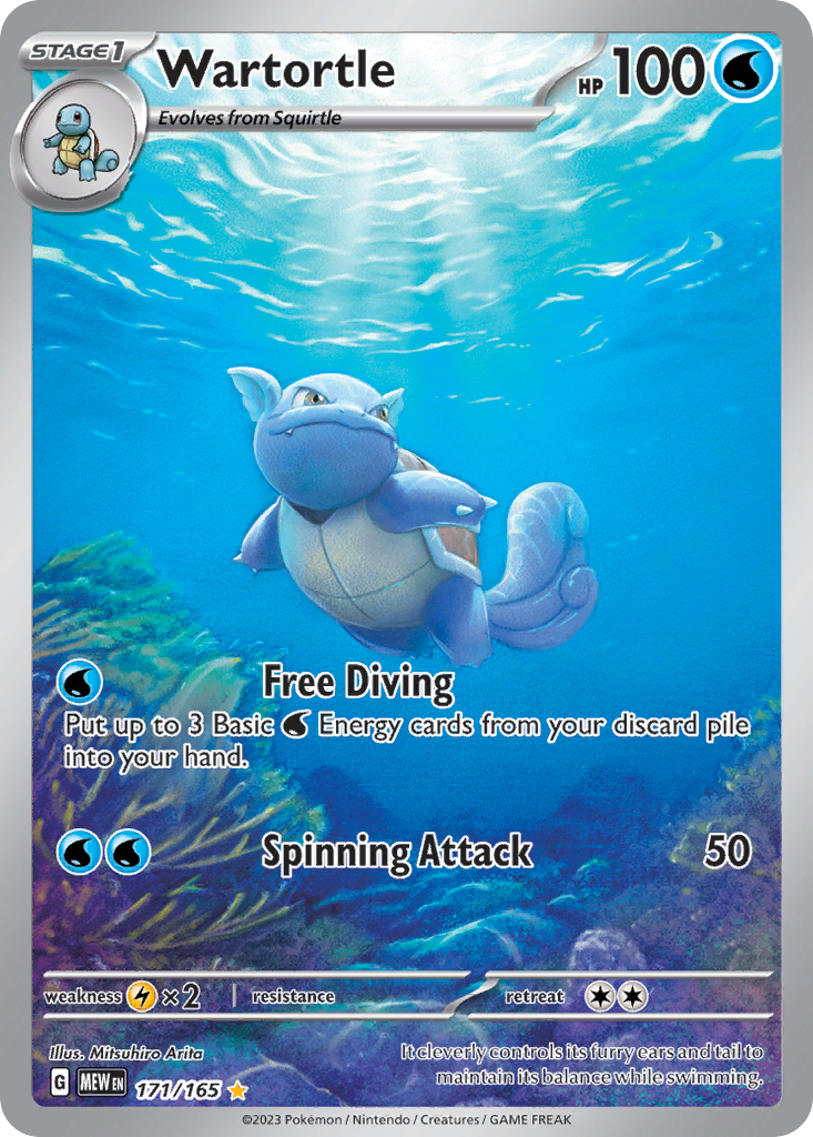 Wartortle card