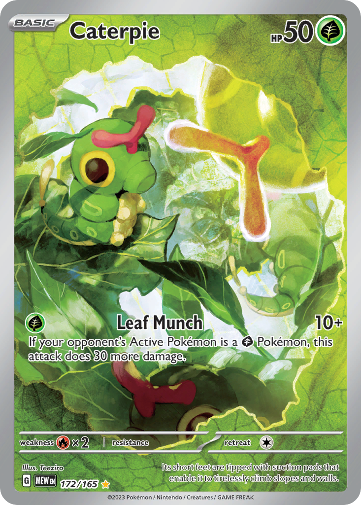 Caterpie card