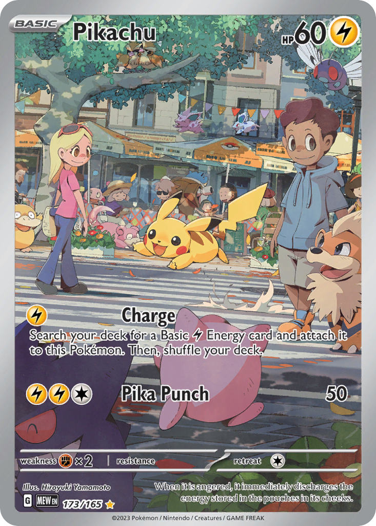 Pikachu card