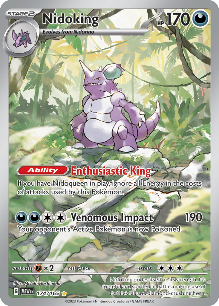 Nidoking card