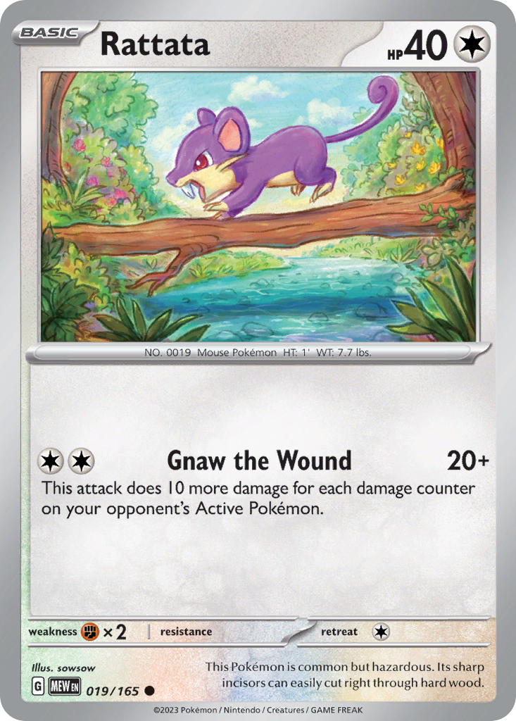 Rattata card