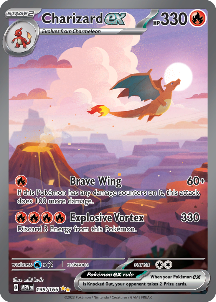 Charizard ex card