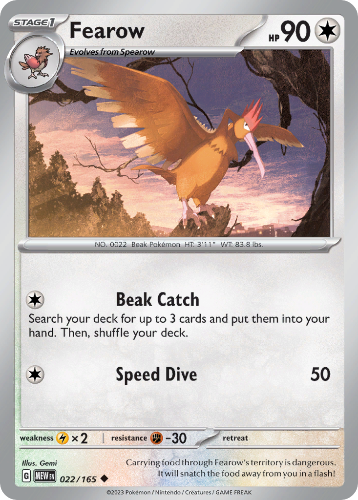 Fearow card