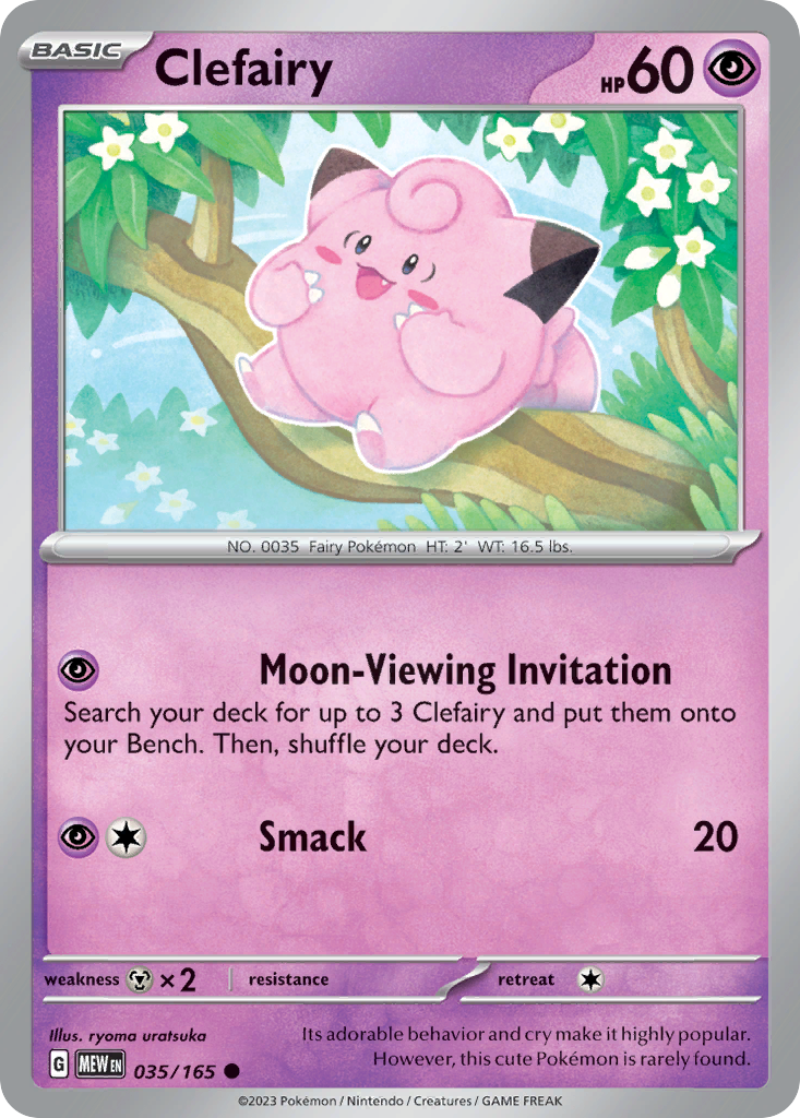 Clefairy card