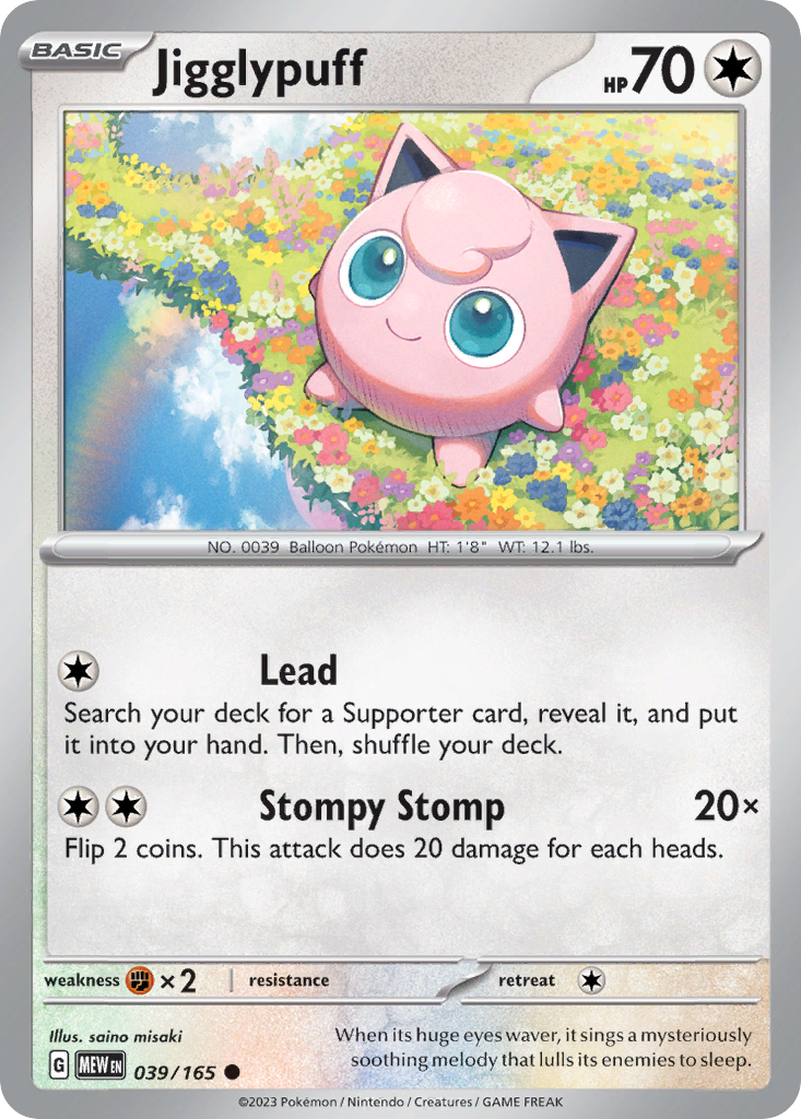 Jigglypuff card