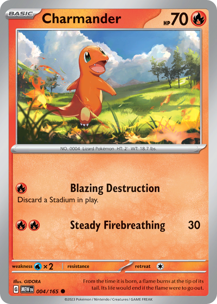 Charmander card