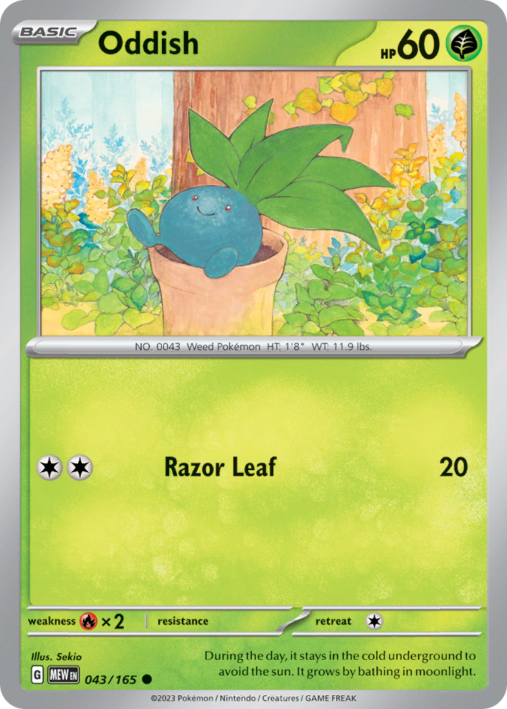 Oddish card