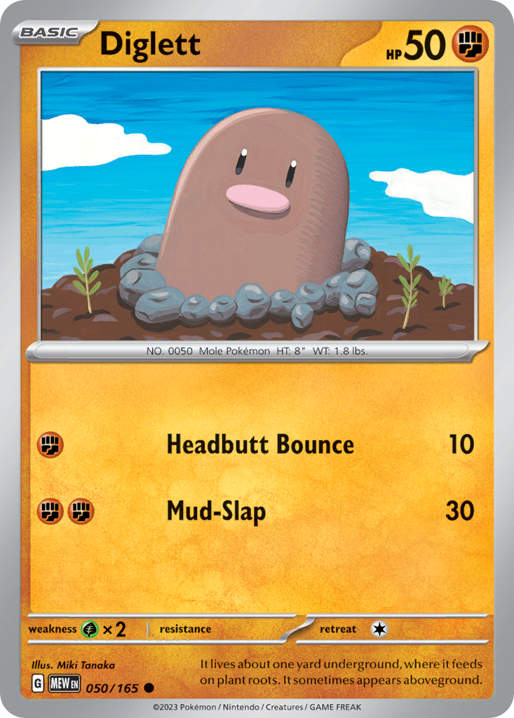 Diglett card