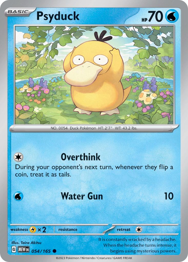 Psyduck card