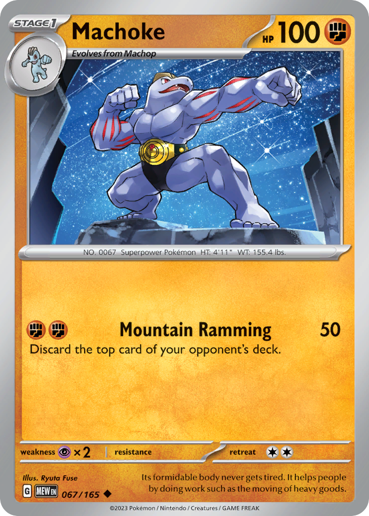 Machoke card