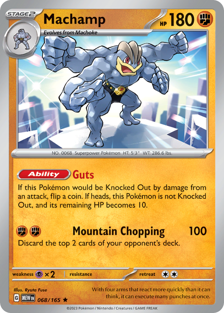 Machamp card