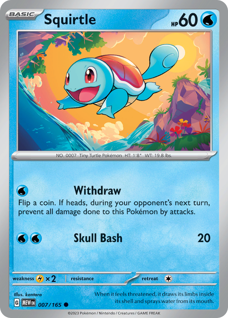 Squirtle card