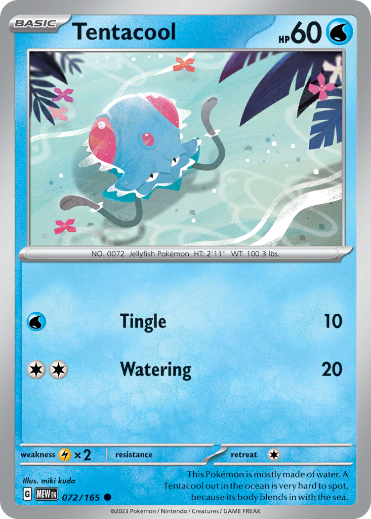 Tentacool card