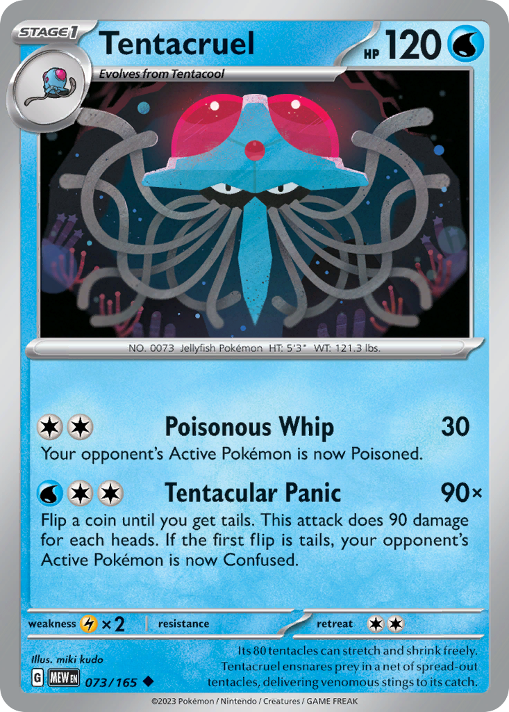 Tentacruel card