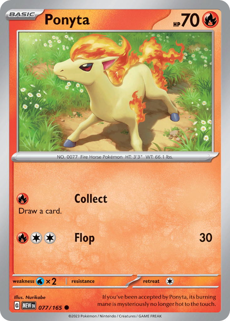 Ponyta card