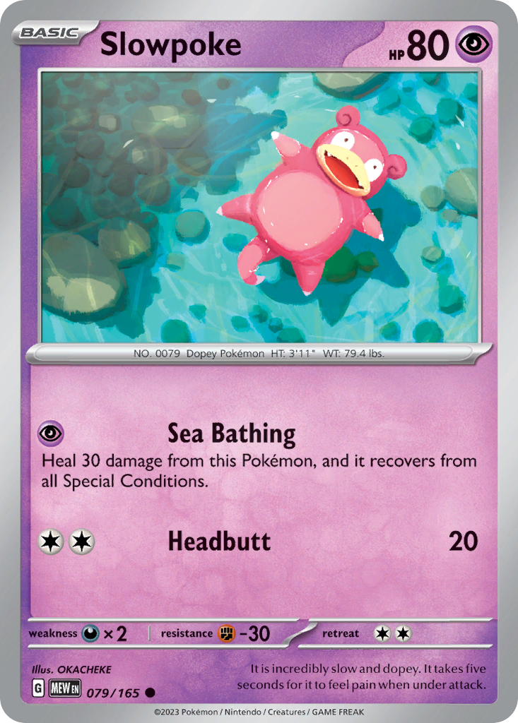 Slowpoke card