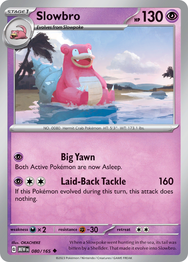 Slowbro card