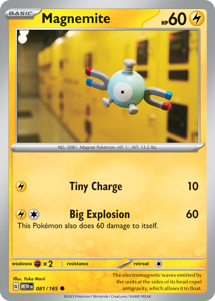 Magnemite card