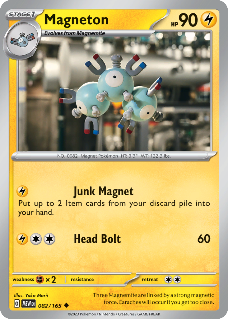 Magneton card