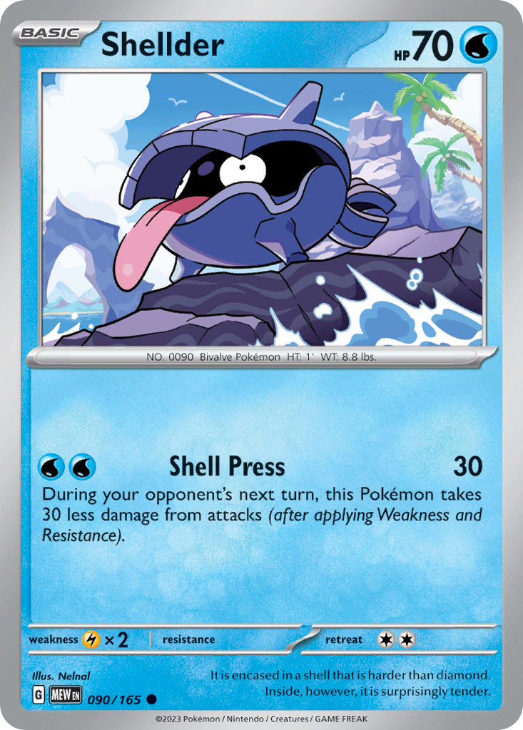 Shellder card