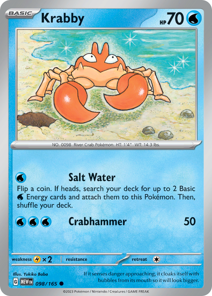 Krabby card