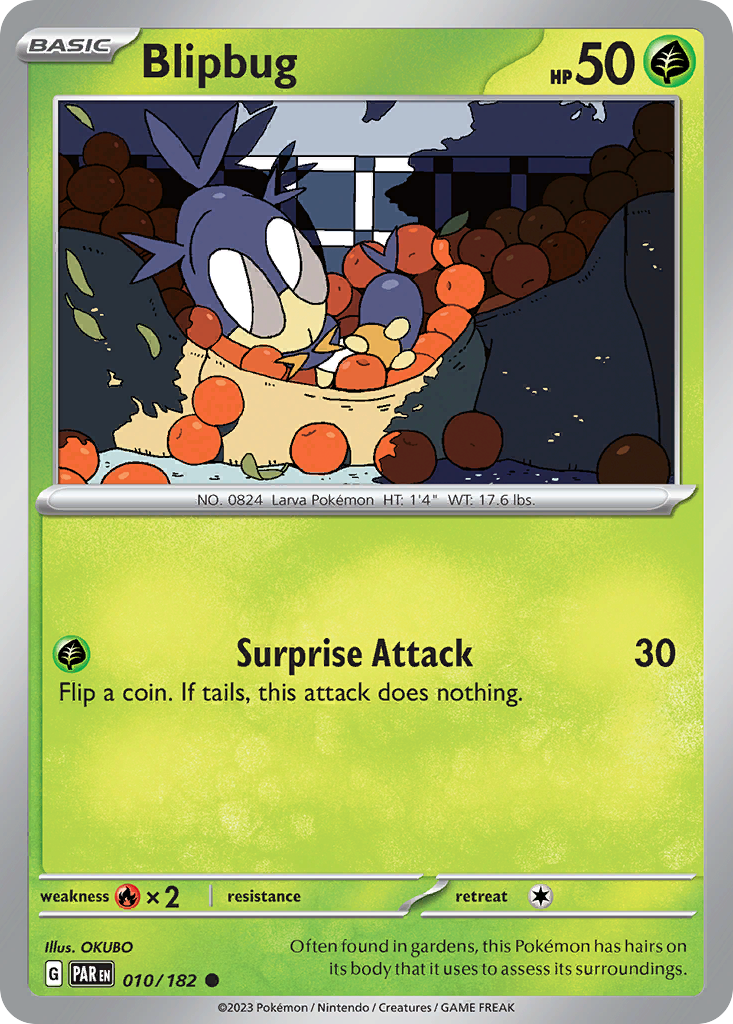 Blipbug card