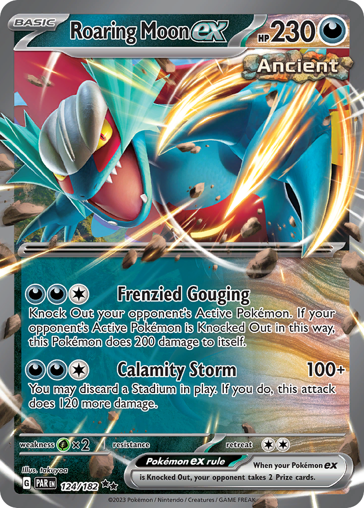 Roaring Moon ex card