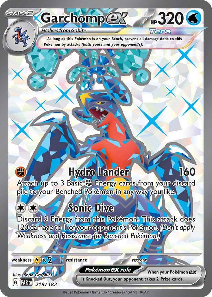 Garchomp ex card