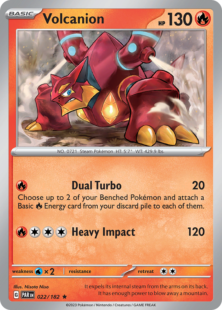 Volcanion card