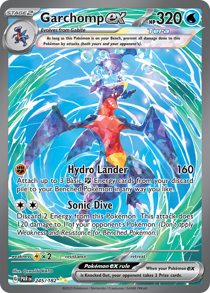 Garchomp ex card