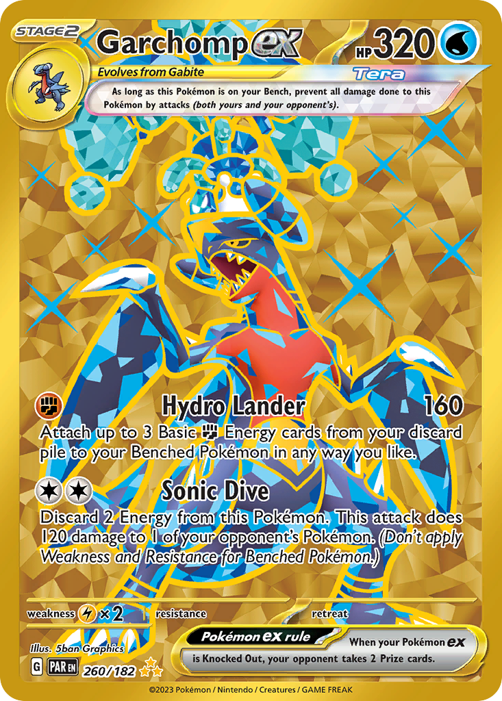 Garchomp ex card