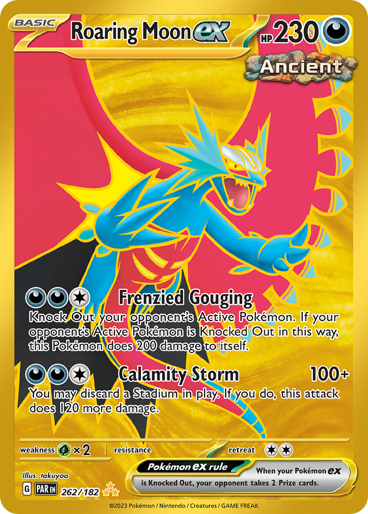 Roaring Moon ex card