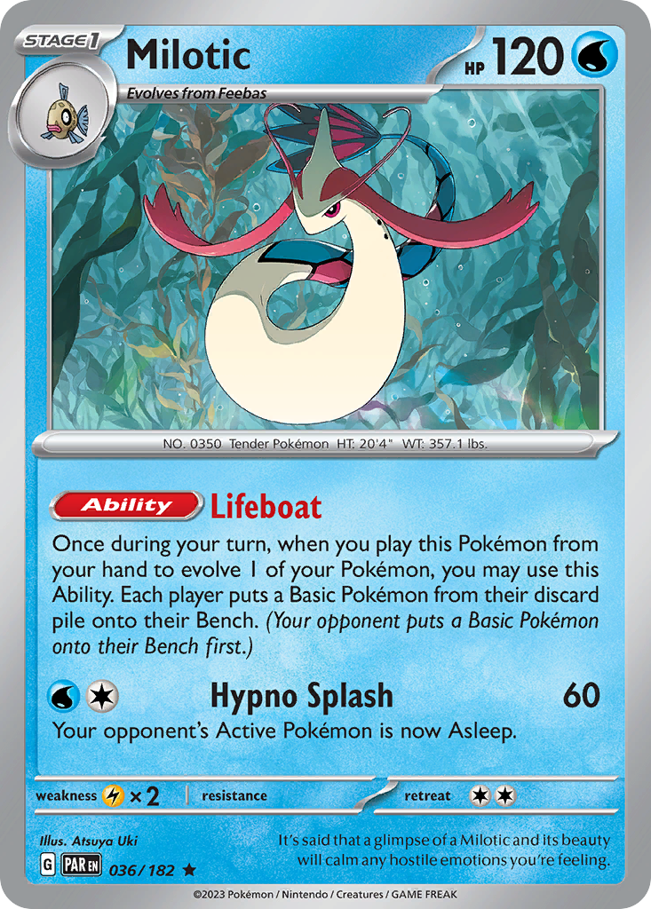 Milotic card