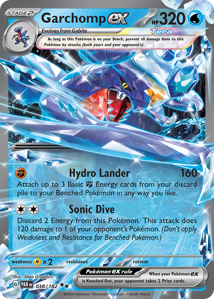 Garchomp ex card